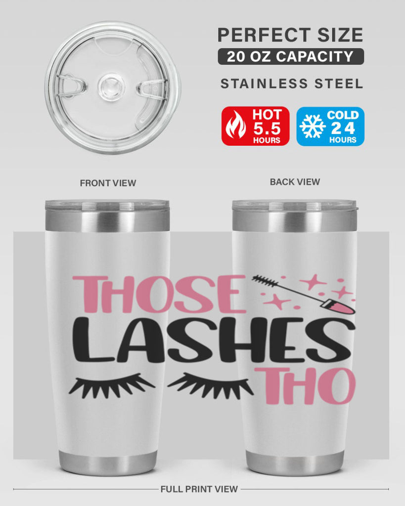 Those Lashes Tho Style 11#- make up- Tumbler