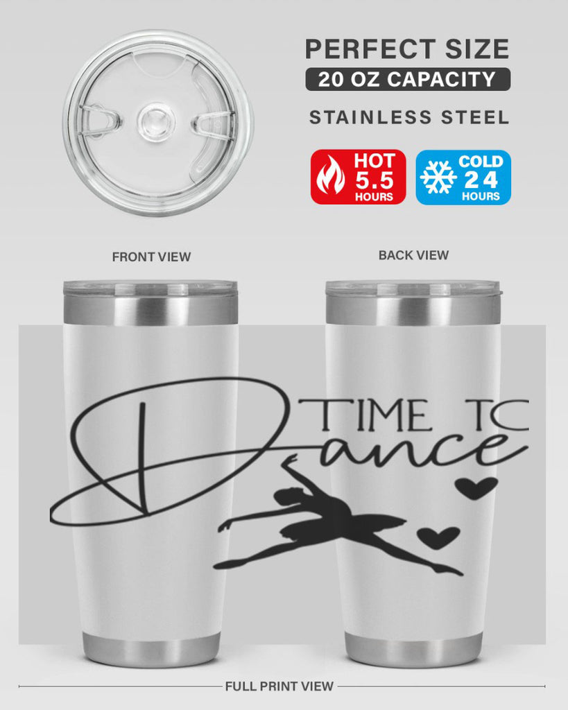 Time to Dance 85#- ballet- Tumbler