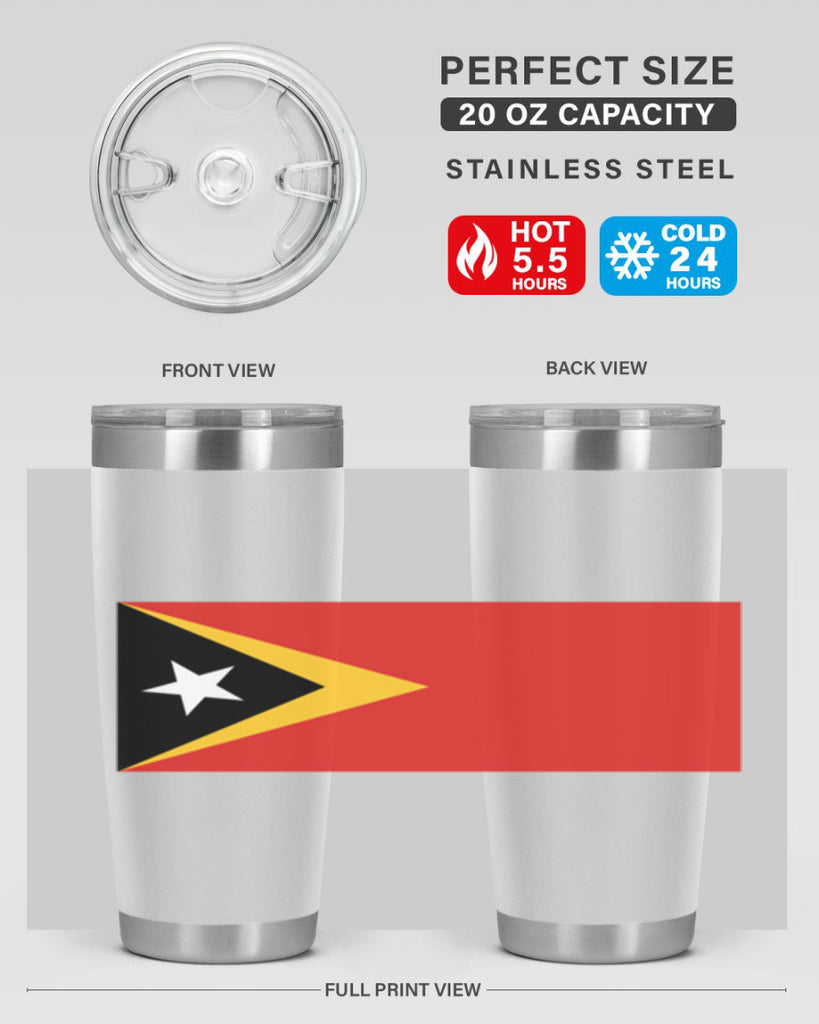 TimorLeste 22#- world flags- Tumbler