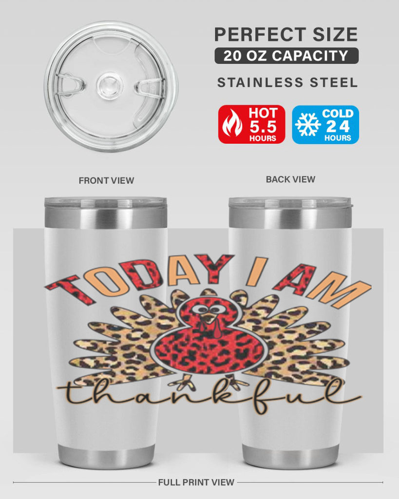 Today i am thankful 621#- fall- Tumbler