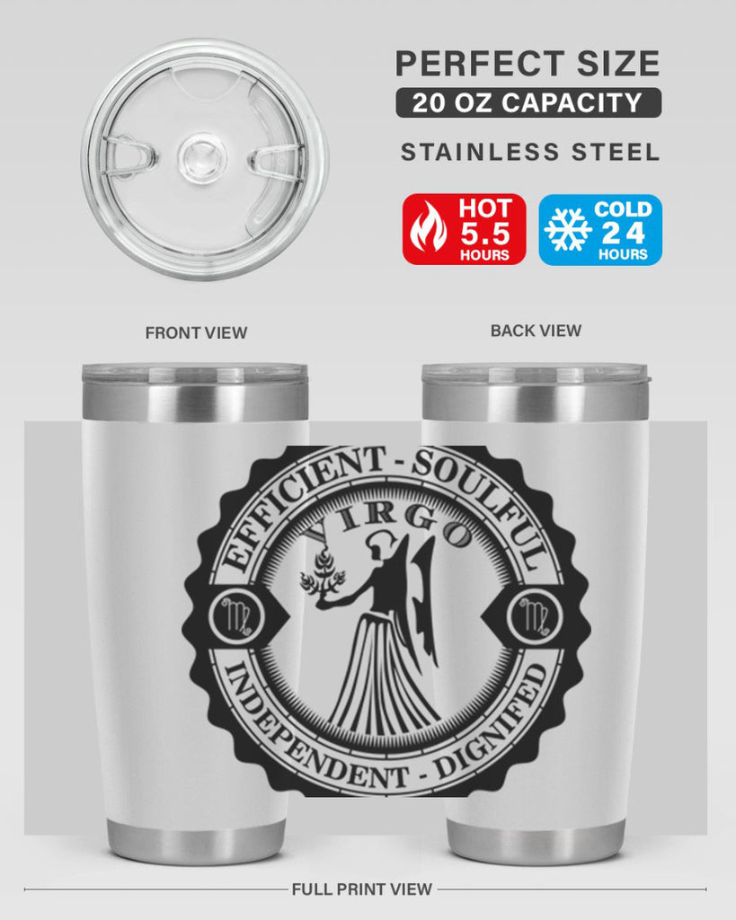 Virgo 23#- zodiac- Tumbler