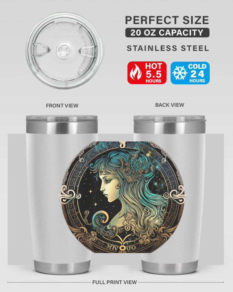 Virgo 526#- zodiac- Tumbler