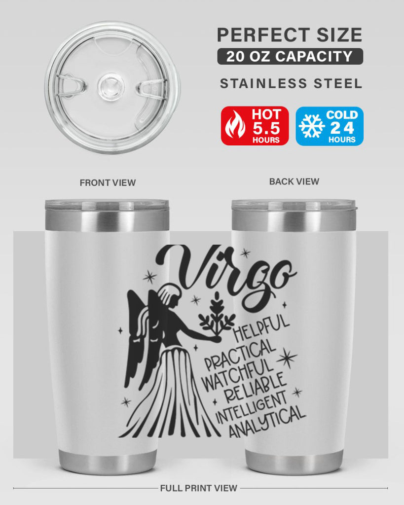 Virgo 533#- zodiac- Tumbler