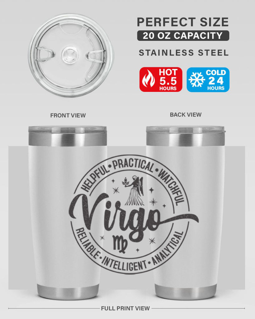 Virgo 535#- zodiac- Tumbler