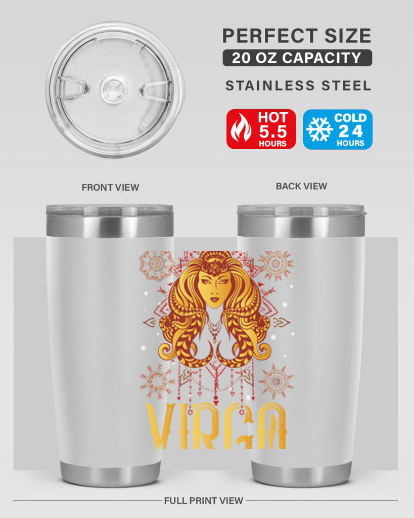 Virgo 542#- zodiac- Tumbler