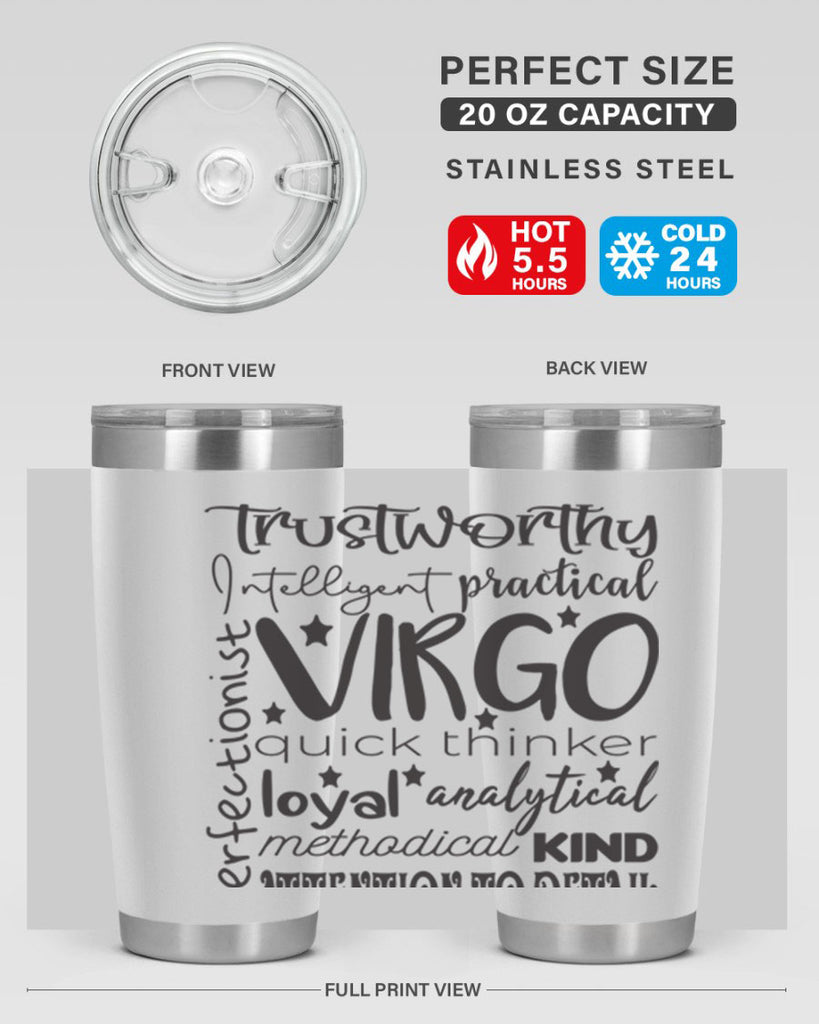 Virgo 574#- zodiac- Tumbler
