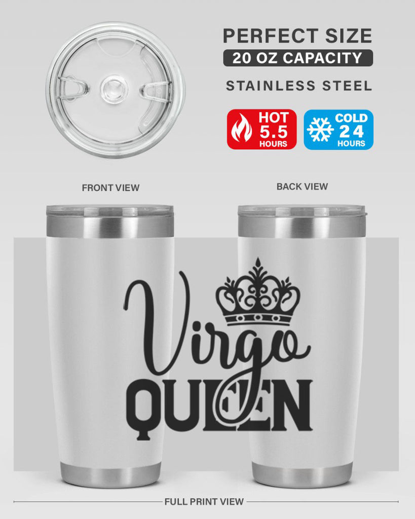 Virgo queen 540#- zodiac- Tumbler