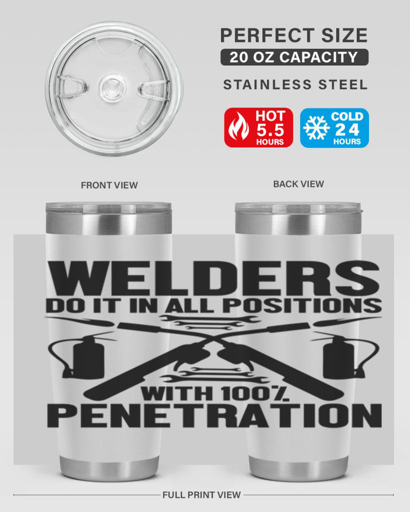 Welders do it Style 2#- welder- tumbler