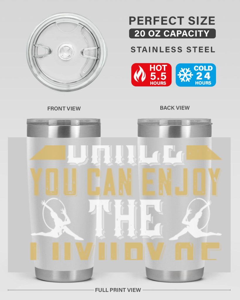 When you dance you can enjoy the luxury of being you44#- dance- Tumbler