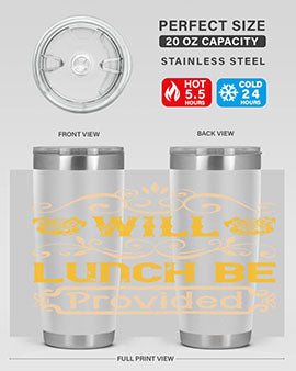 Will Lunch Be Provided Style 7#- dog- Tumbler
