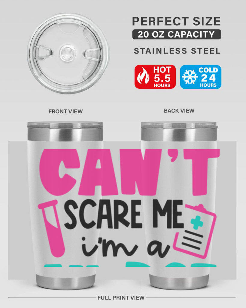 You Cant Scare Me Im A Nurse Style Style 3#- nurse- tumbler