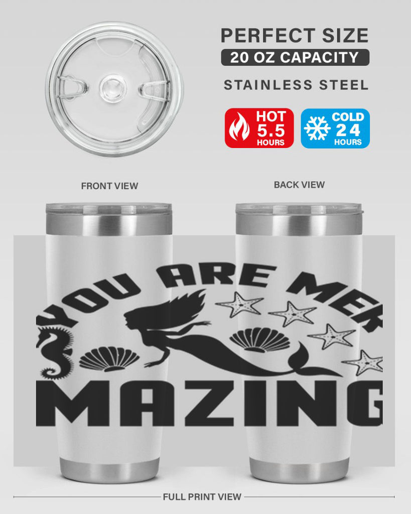 You are mer mazing 685#- mermaid- Tumbler