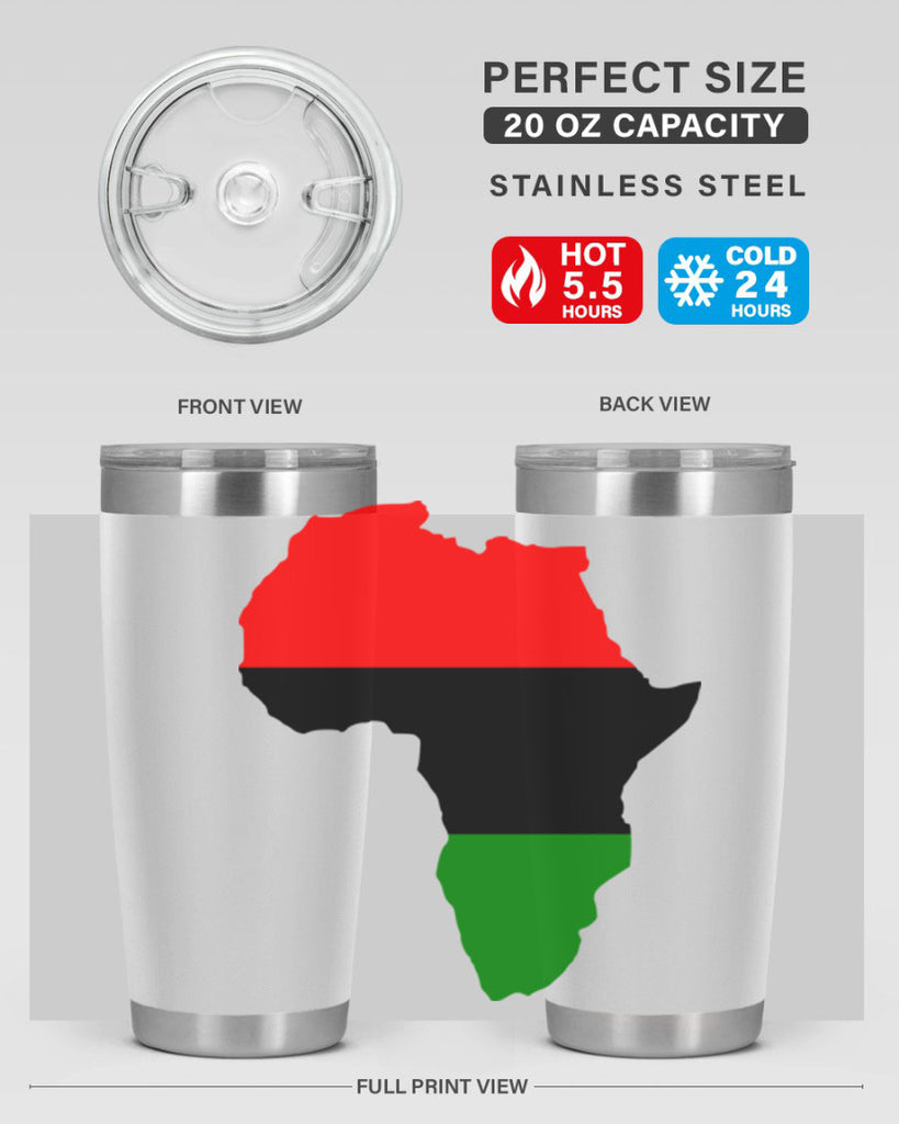africamap 276#- black words phrases- Cotton Tank