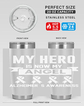 alzheimers awareness 127#- alzheimers- Tumbler