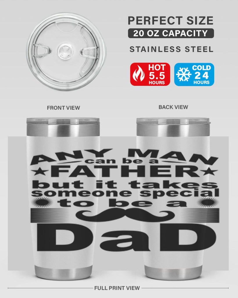 any man father pnga 238#- fathers day- Tumbler