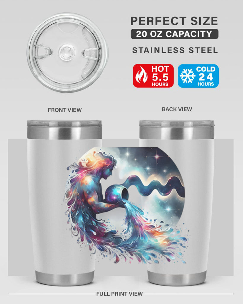 aquarius 88#- zodiac- Tumbler