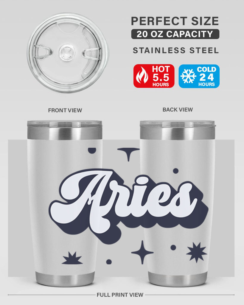 aries 133#- zodiac- Tumbler