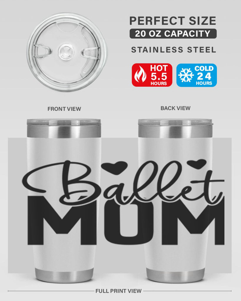 ballet mom 12#- ballet- Tumbler