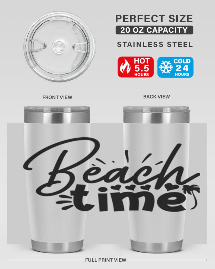 beach time Style 108#- summer- Tumbler