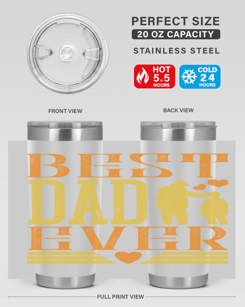 best dad ever 199#- fathers day- Tumbler