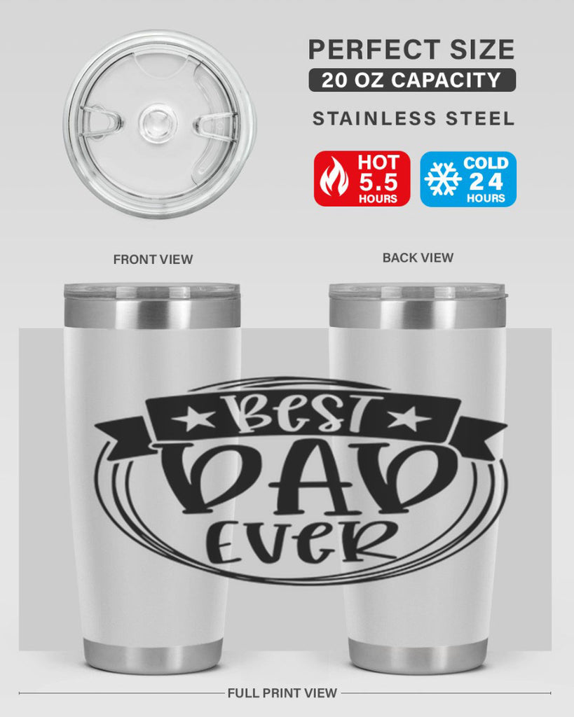 best dad ever 72#- fathers day- Tumbler