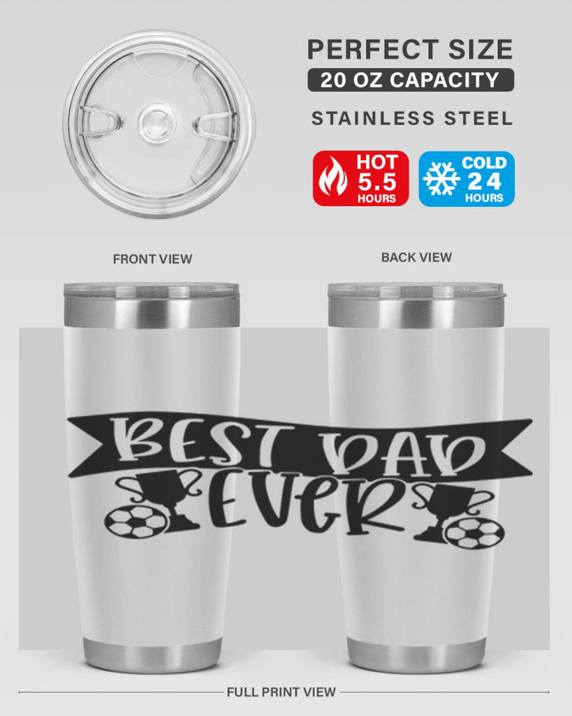 best dad ever 73#- fathers day- Tumbler