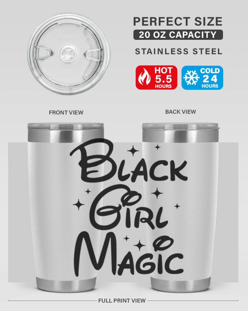 black girl magic 207#- black words phrases- Cotton Tank