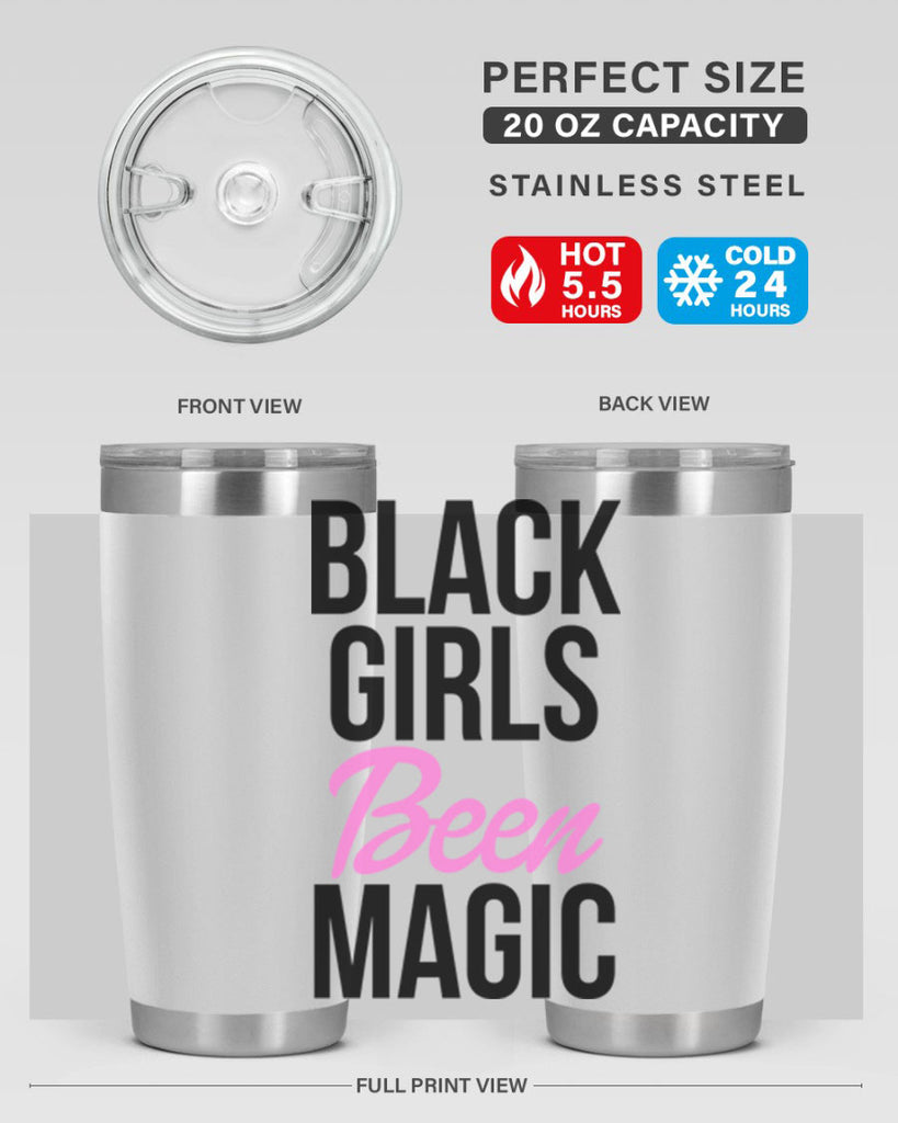 black girls been magic 244#- black words phrases- Cotton Tank