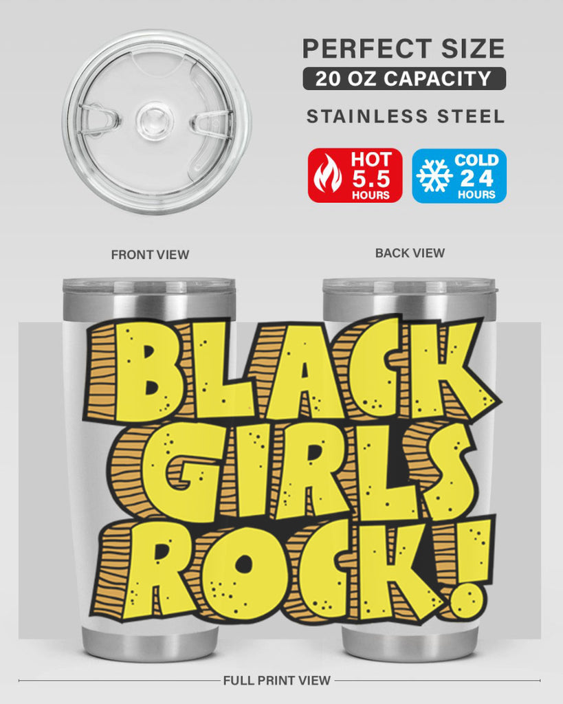 black girls rock school 202#- black words phrases- Cotton Tank
