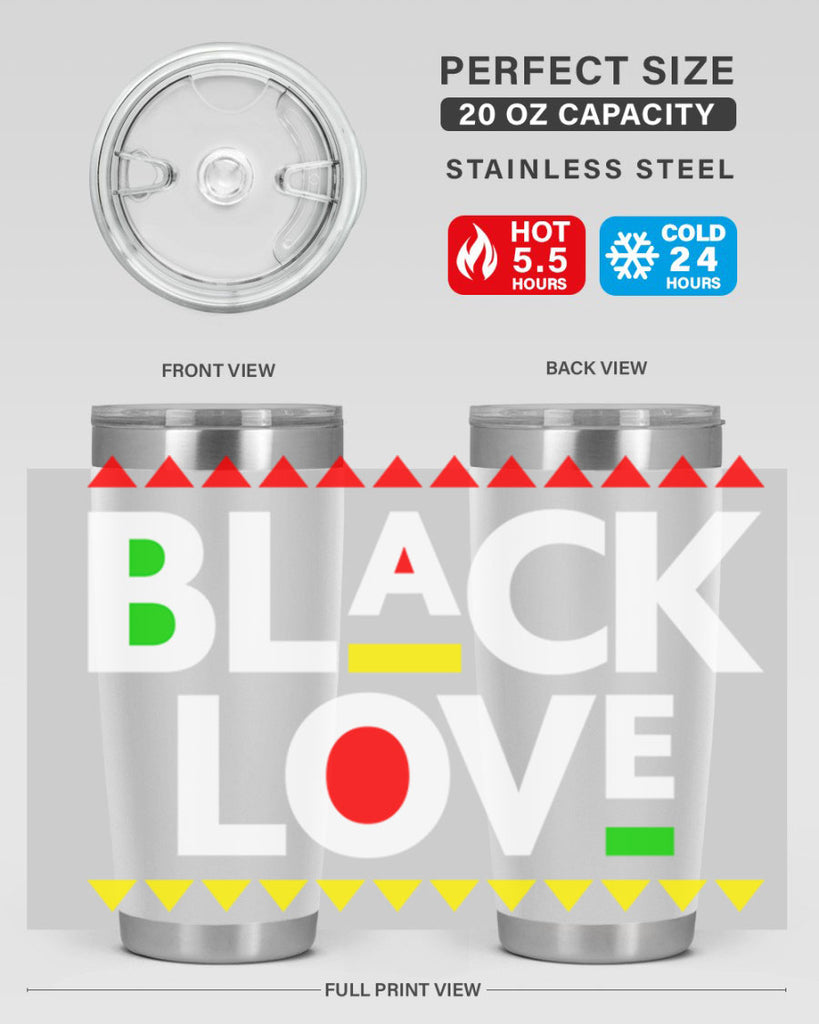 black love 228#- black words phrases- Cotton Tank
