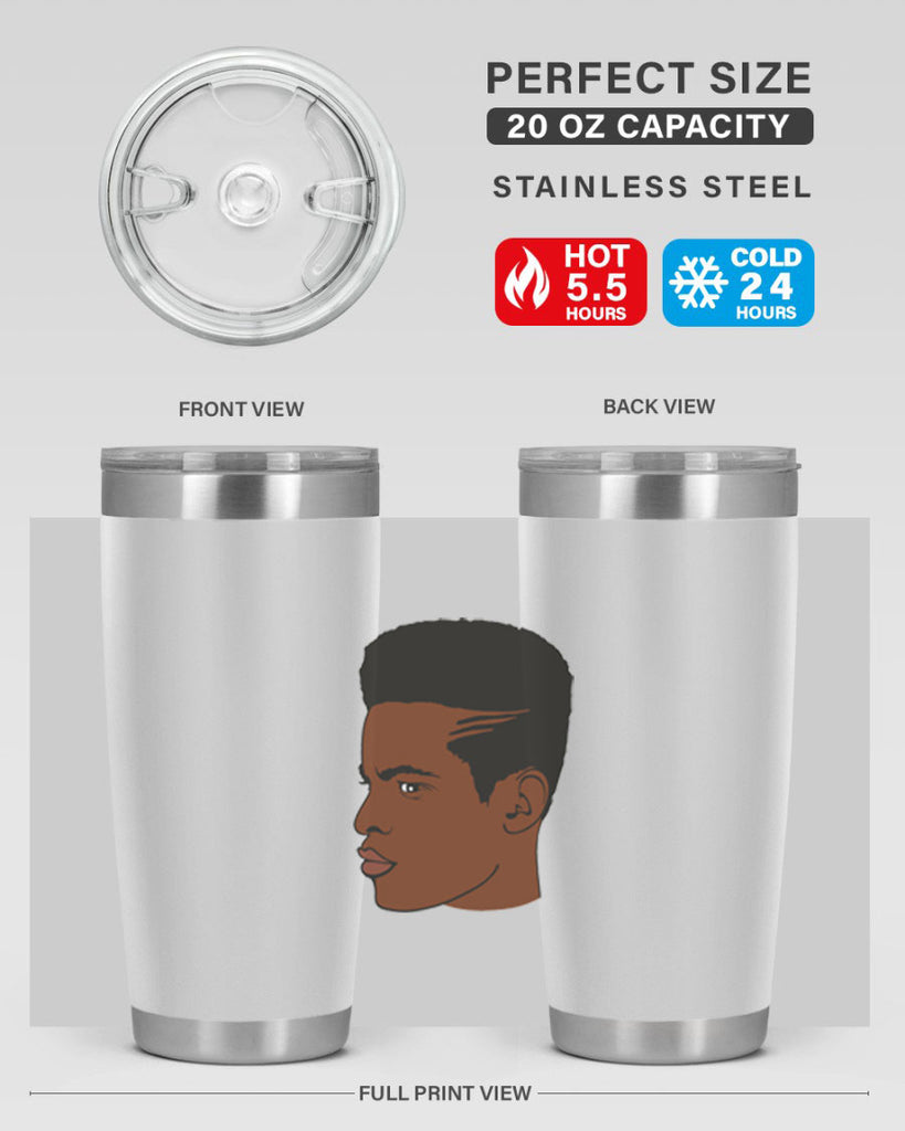 black man 28#- black men - boys- tumbler