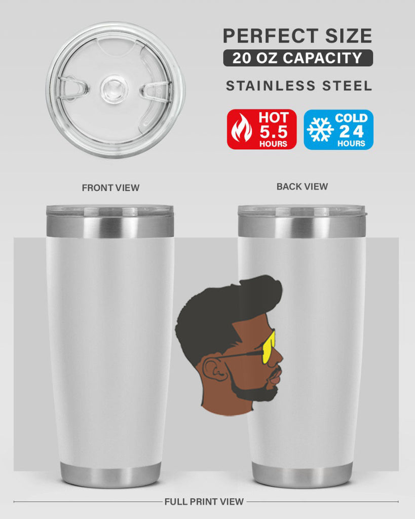 black man 33#- black men - boys- tumbler