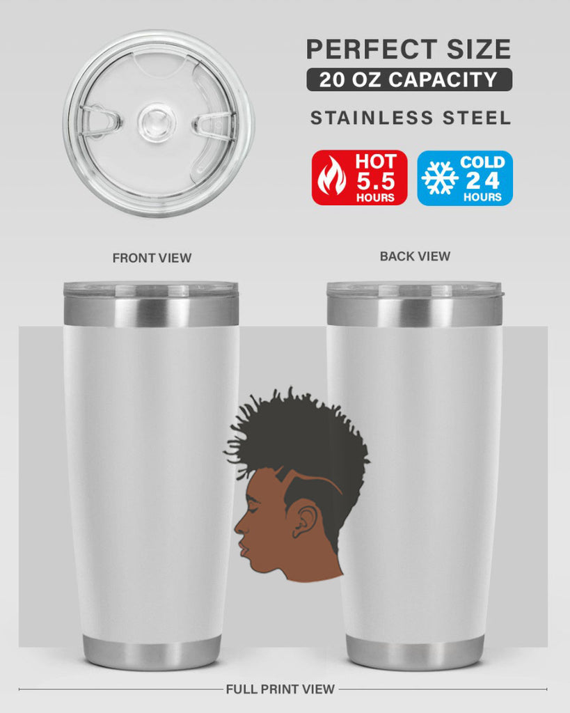 black man 36#- black men - boys- tumbler