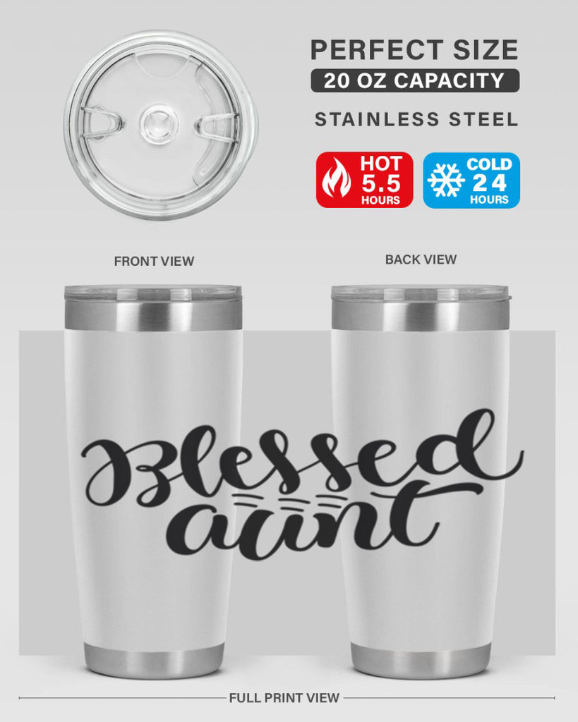 blessed aunt Style 35#- aunt- Tumbler