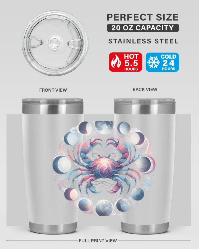 cancer 169#- zodiac- Tumbler