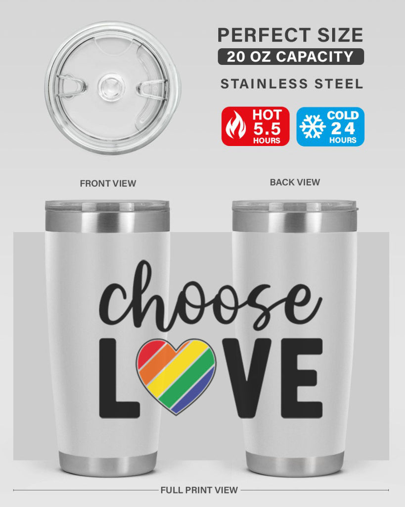 chooselove 150#- lgbt- Tumbler