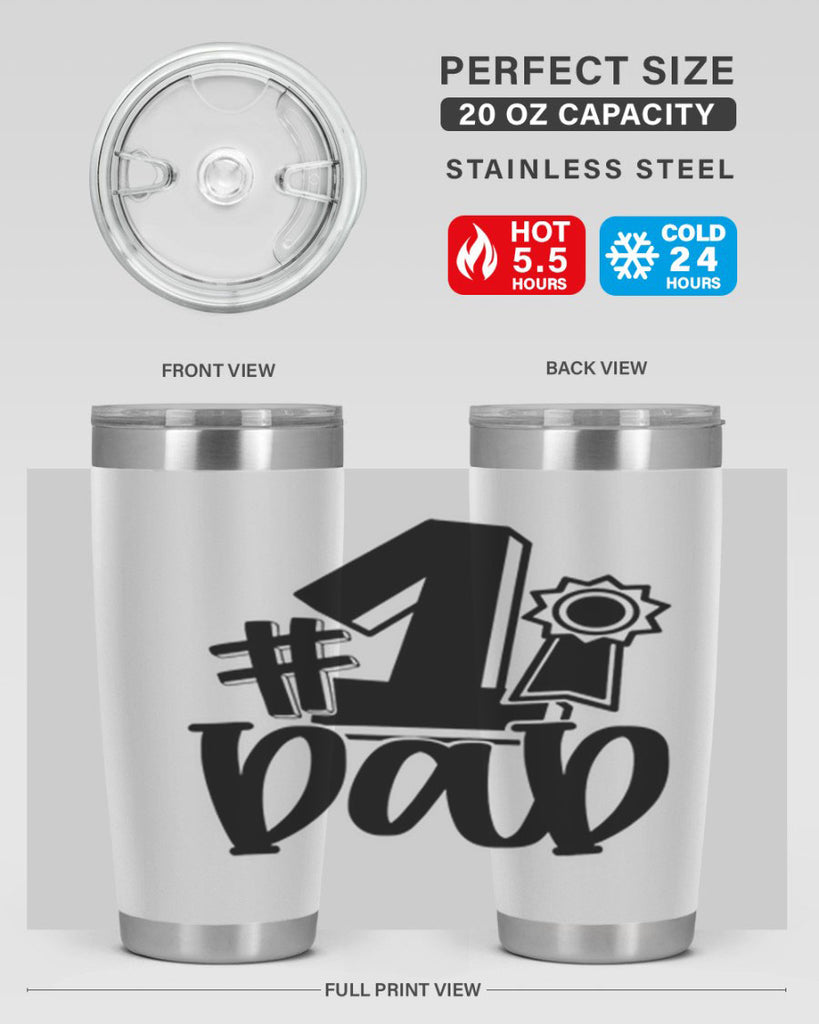 dad 76#- fathers day- Tumbler