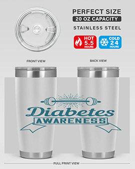 diabetes awareness Style 3#- diabetes- Tumbler