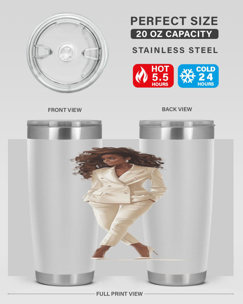 fashion girl in white 81#- fashion- Cotton Tank