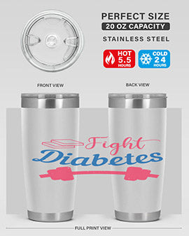 fight diabetes Style 38#- diabetes- Tumbler
