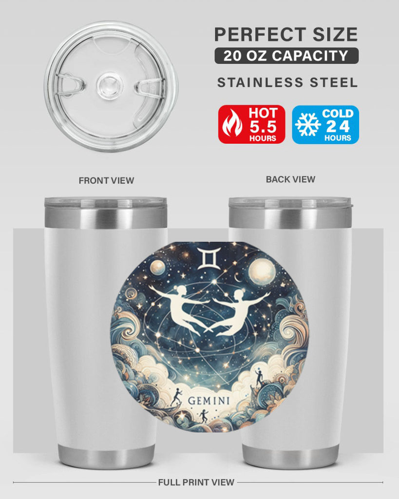 gemini 249#- zodiac- Tumbler