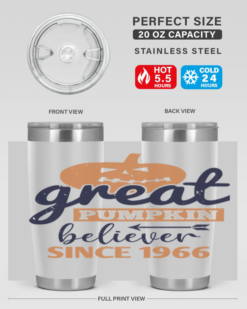 great pumpkin believer since 114#- halloween- Tumbler