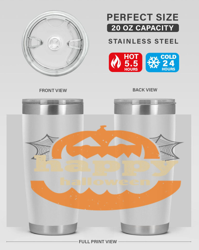 happy halloween 153#- halloween- Tumbler