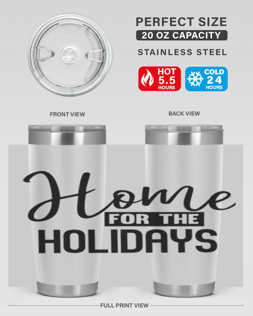 home for the holidays 194#- winter- Tumbler