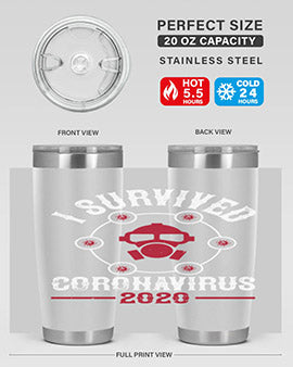i survived coronavirus Style 32#- corona virus- Tumbler