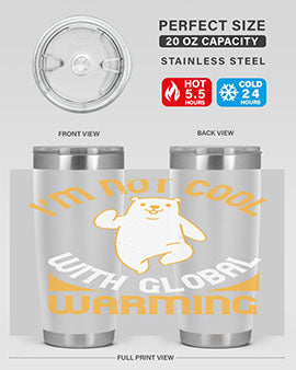 i’m not cool with global warming 18#- Bears- Tumbler