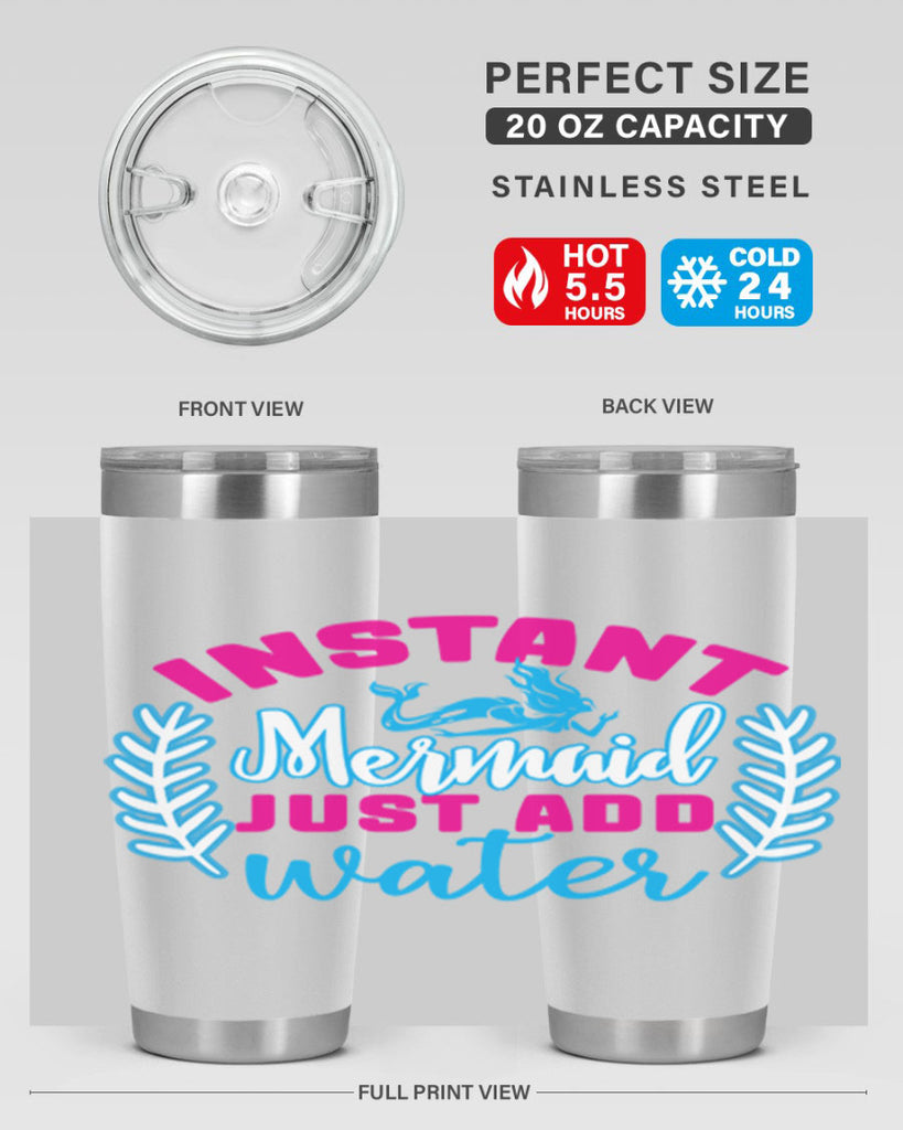 instant mermaid just add water 272#- mermaid- Tumbler