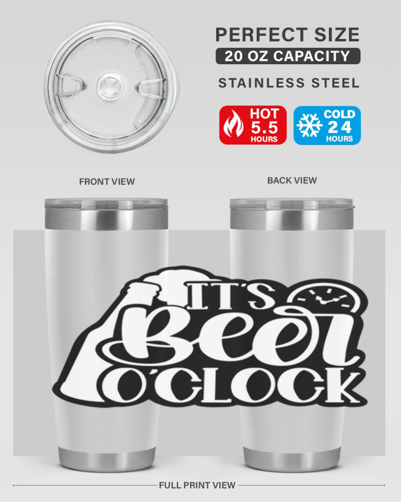 its beer oclock 31#- beer- Tumbler