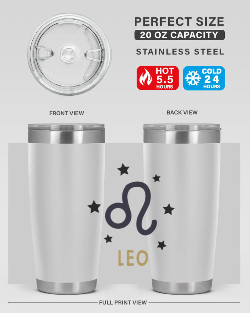 leo 305#- zodiac- Tumbler