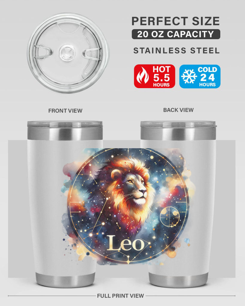 leo 312#- zodiac- Tumbler